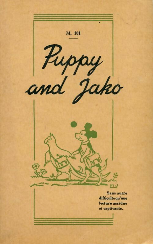 Livrenpoche : Premier roman anglais Tome I : Puppy and Jako - Collectif - Livre