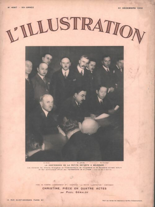 Livrenpoche : L'Illustration n°4687 - Collectif - Livre