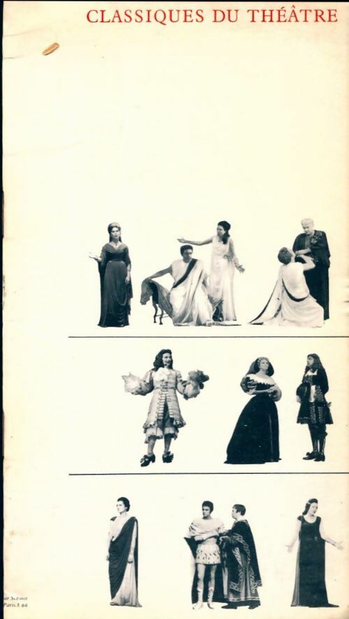 Livrenpoche : Classiques du théâtre - Collectif - Livre