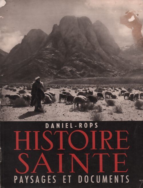Livrenpoche : Histoire Sainte. Paysages et documents - Daniel-Rops - Livre