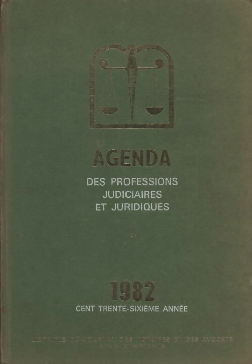 Agenda des professions judiciaires et juridiques - Collectif -  Librairie du journal des notaires et des avocats GF - Livre