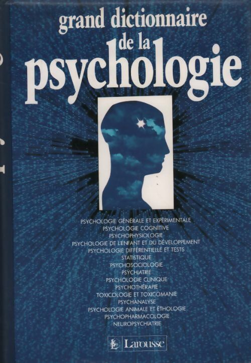 Livrenpoche : Grand dictionnaire de la psychologie - Collectif - Livre