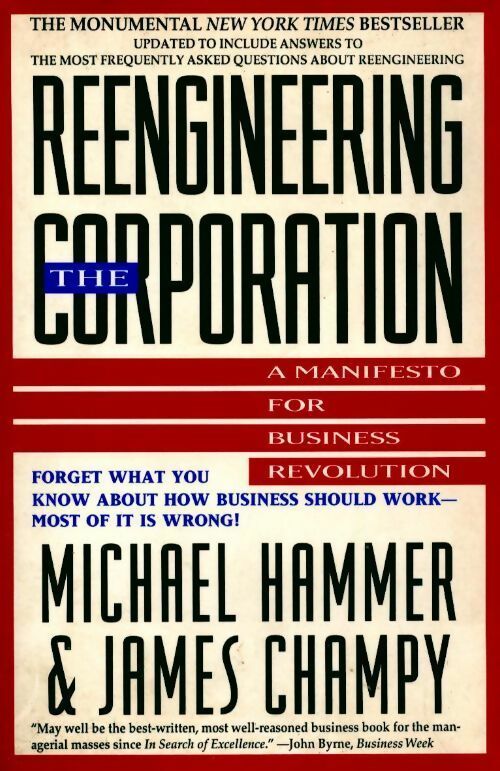 Livrenpoche : Reengineering the corporation - Michael Hammer - Livre