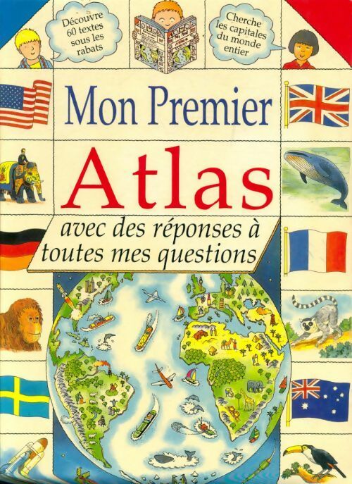 Livrenpoche : Mon premier atlas avec des réponses à toutes mes questions - Collectif - Livre