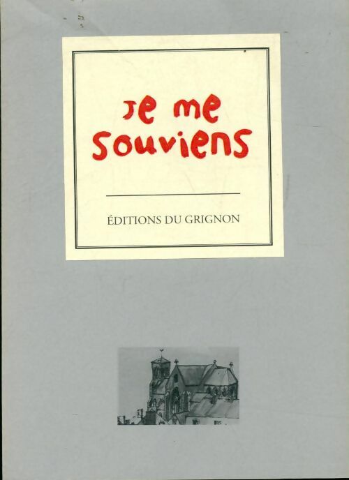 Livrenpoche : Je me souviens - Collectif - Livre