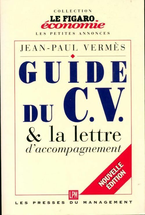 Livrenpoche : Guide du CV & la lettre d'accompagnement - Jean-Paul Vermes - Livre