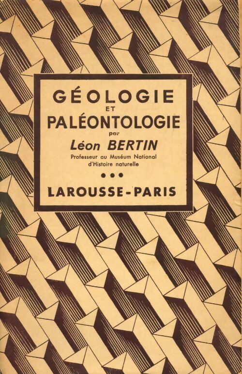Livrenpoche : Géologie et paléontologie - Léon Bertin - Livre