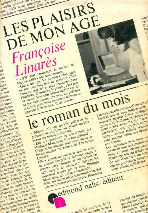 Livrenpoche : Les plaisirs de mon âge - Françoise Linarès - Livre