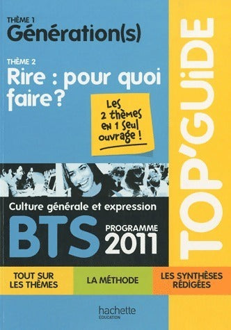 Livrenpoche : Culture générale et expression BTS 2011 - Catherine Duffau - Livre