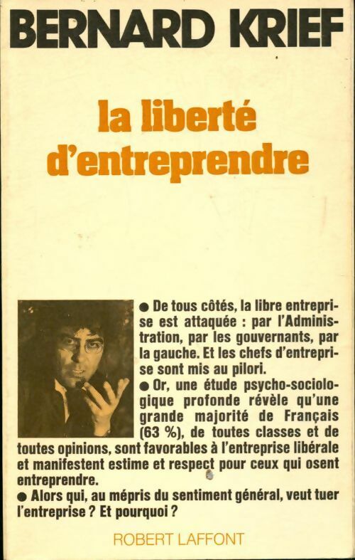 Livrenpoche : La liberté d'entreprendre - Bernard Krief - Livre