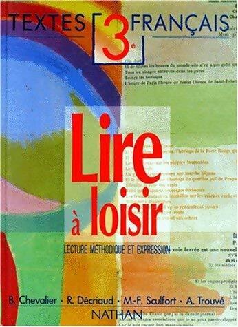 Livrenpoche : Lire à loisir 3e - Collectif - Livre