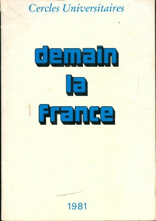 Livrenpoche : Demain la France - Collectif - Livre