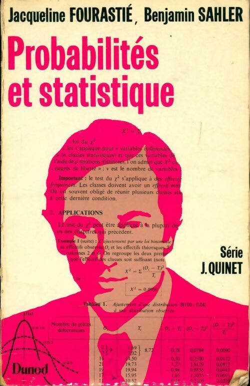 Livrenpoche : Probabilités et statistiques - Jacqueline Fourastié - Livre