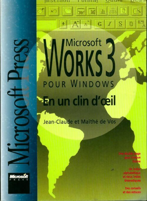 Livrenpoche : Works 3 pour Windows en un clin d'oeil - Jean-Claude De Vos, Maïthé De Vos - Livre