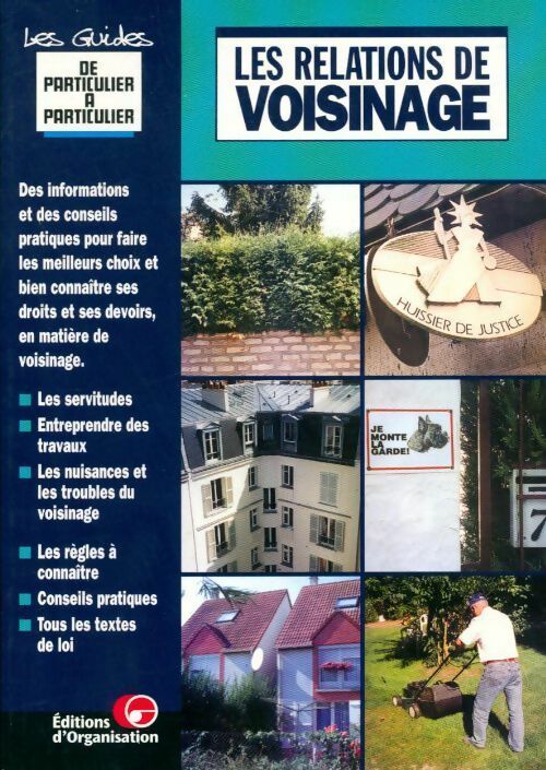 Livrenpoche : Les relations de voisinage - J.-M. Guerin - Livre