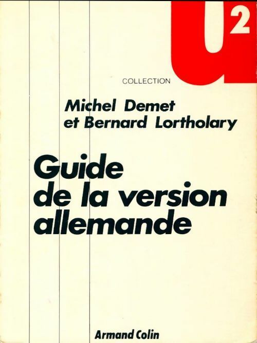 Livrenpoche : Guide de la version allemande - Bernard Lortholary, Michel Demet - Livre