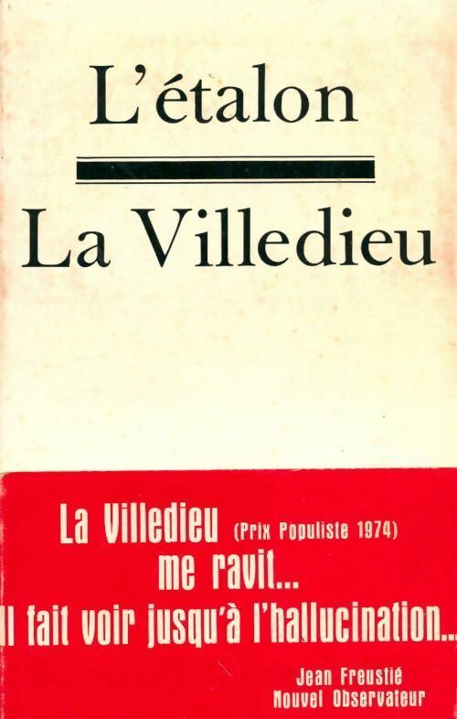 Livrenpoche : L'étalon - Raymond Achille De La Villedieu - Livre
