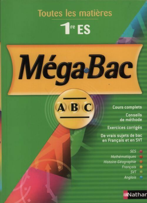 Livrenpoche : Toutes les matières 1ère ES - Collectif - Livre