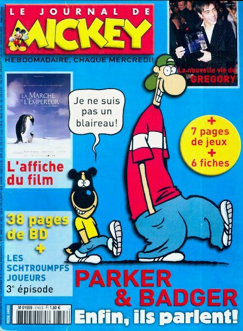 Livrenpoche : Le journal de Mickey n°2743 : Parker & Badger - Collectif - Livre
