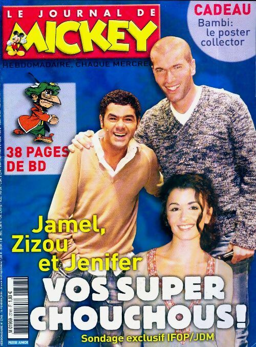 Livrenpoche : Le journal de Mickey n°2748 : Vos super chouchous - Collectif - Livre