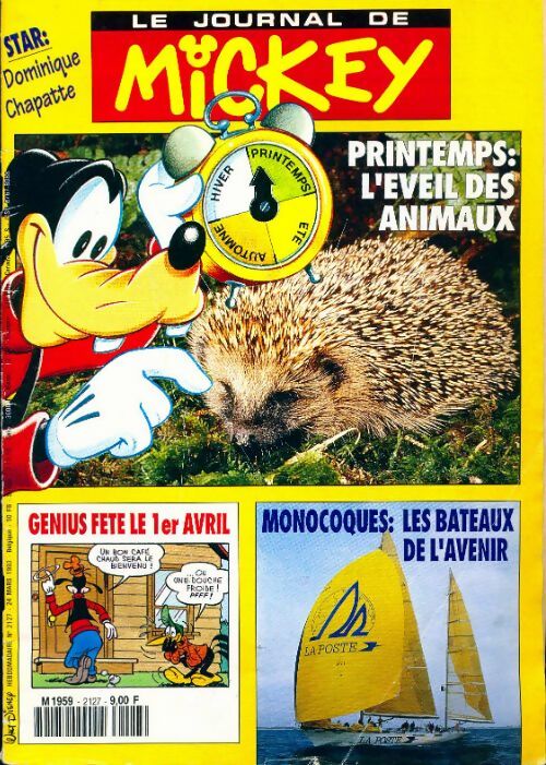 Livrenpoche : Le journal de Mickey n°2127 : Printemps : l'éveil des animaux - Collectif - Livre