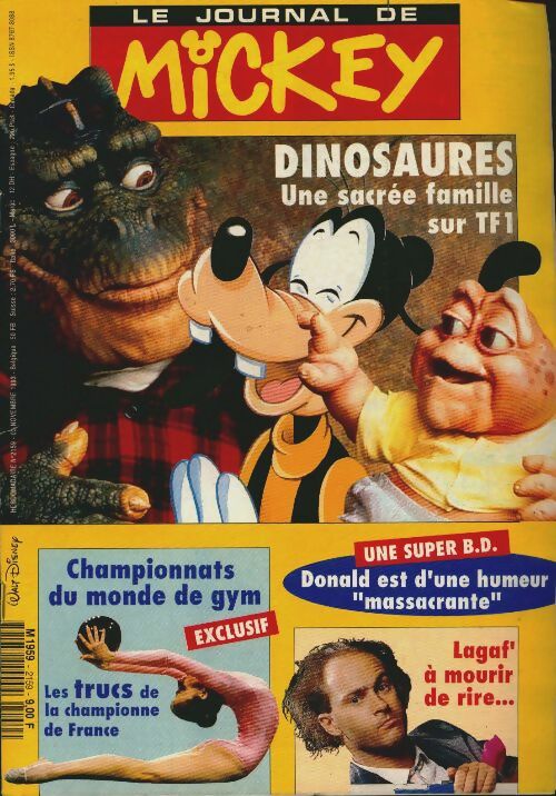 Livrenpoche : Le journal de Mickey n°2159 : Dinosaures, une sacrée famille sur TF1 - Collectif - Livre