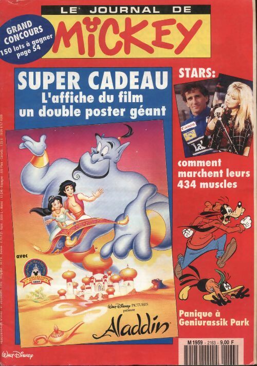 Livrenpoche : Le journal de Mickey n°2163 : stars comment marchent leurs 434 muscles - Collectif - Livre