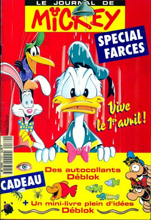 Livrenpoche : Le journal de Mickey n°2180 : Spécial farces - Collectif - Livre