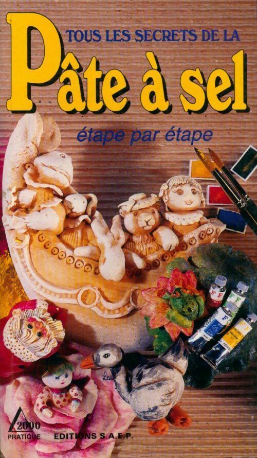 Livrenpoche : Tous les secrets de la pâte à sel. Étape par étape - Catherine Poutot - Livre