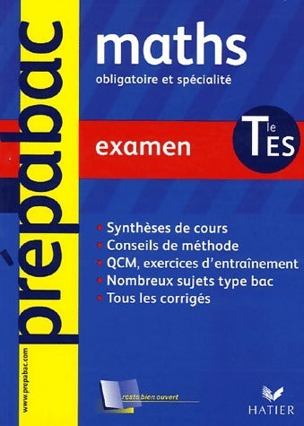 Livrenpoche : Mathématiques Terminale ES - René Merckhoffer - Livre