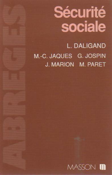 Livrenpoche : Sécurité sociale - Collectif - Livre