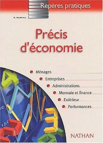 Livrenpoche : Précis d économie - Daniel Martina - Livre