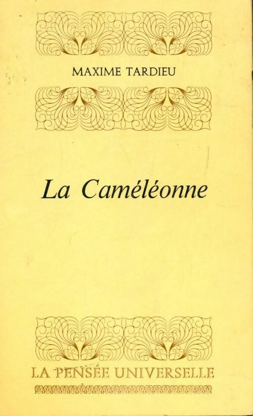Livrenpoche : La caméléonne - Maxime Tardieu - Livre