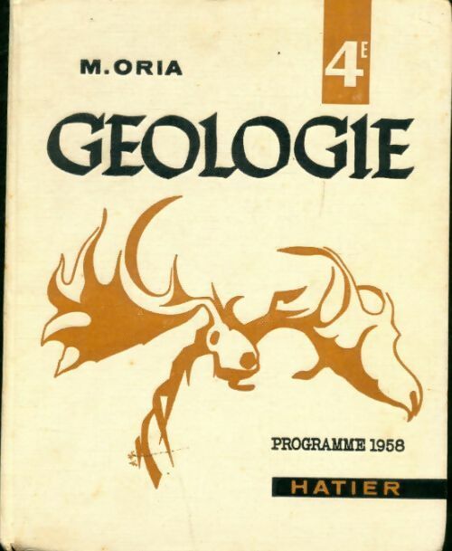 Livrenpoche : Géologie 4e - M. Oria - Livre