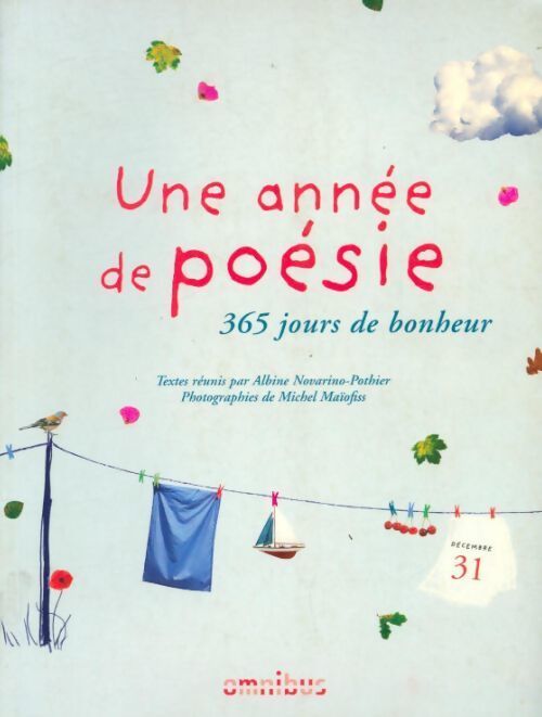 Livrenpoche : Une année de poésie - Albine Novarino-Pothier - Livre