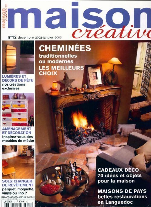 Livrenpoche : Maison créative n°12 : Cheminées - Collectif - Livre