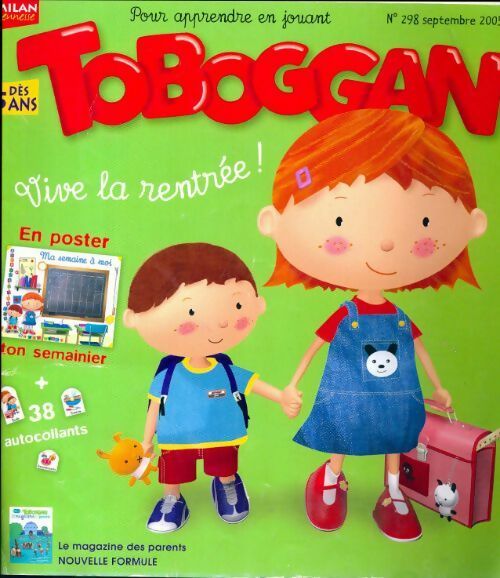 Livrenpoche : Toboggan n°298 : Vive la rentrée ! - Collectif - Livre