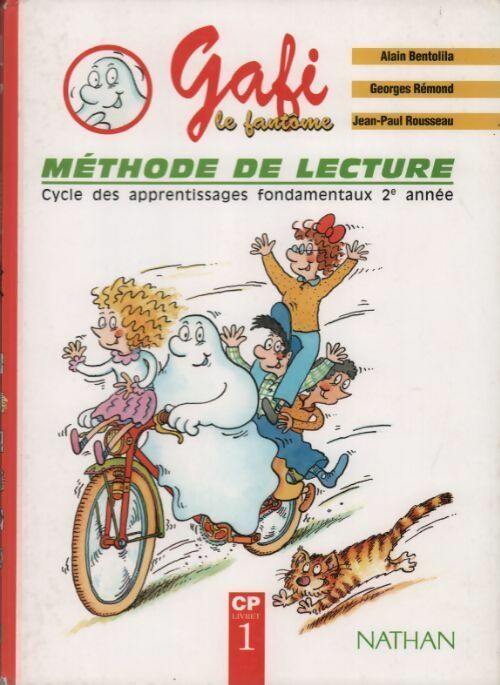 Cycle des apprentissages fondamentaux 2e année Livret 1 - Alain Bentolila -  Gafi le fantôme - Livre