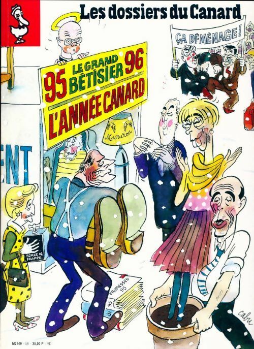 Livrenpoche : Les dossiers du canard enchaîné n°58 : Le grand bêtisier 95-96 - Collectif - Livre