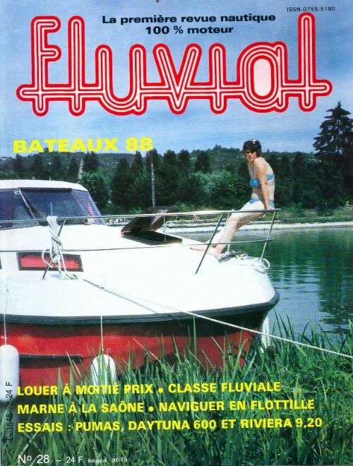 Livrenpoche : Fluvial n°28 : Bateaux 88 - Collectif - Livre