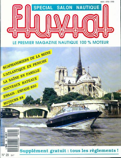 Livrenpoche : Fluvial n°29 : Spécial salon nautique - Collectif - Livre