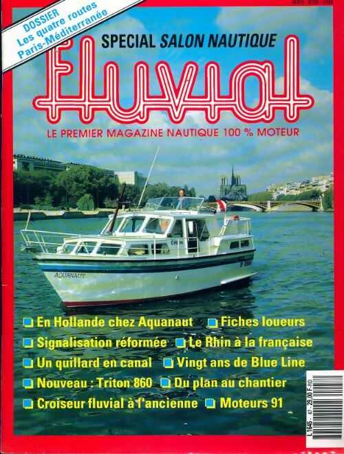 Livrenpoche : Fluvial n°47 : Spécial salon nautique - Collectif - Livre