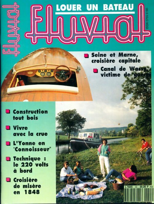 Livrenpoche : Fluvial n°55 : Louer un bateau - Collectif - Livre