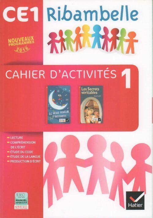 Livrenpoche : Ribambelle CE1 cahier d'activités n°1 - Nadine Demeulemeester - Livre