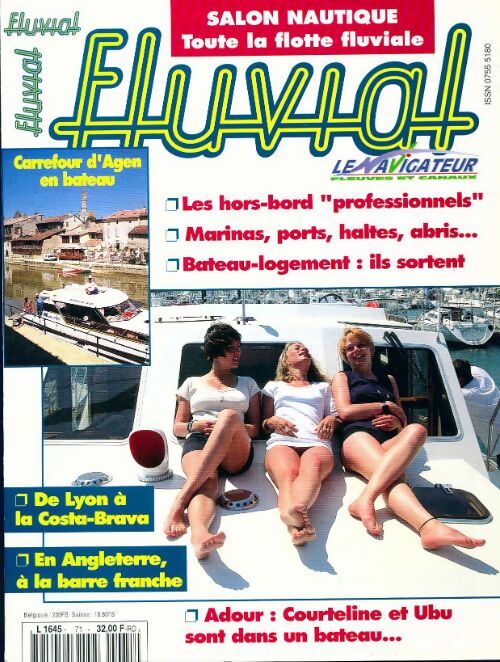 Livrenpoche : Fluvial n°71 : Salon nautique - Collectif - Livre