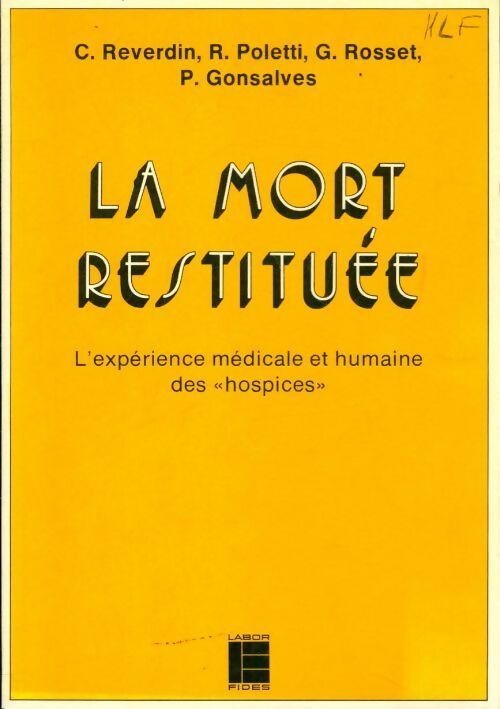 Livrenpoche : La mort restituée - Collectif - Livre