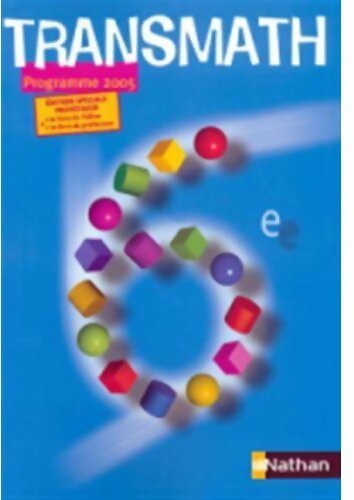 Livrenpoche : Transmath 6e. Edition spéciale professeur - Collectif - Livre