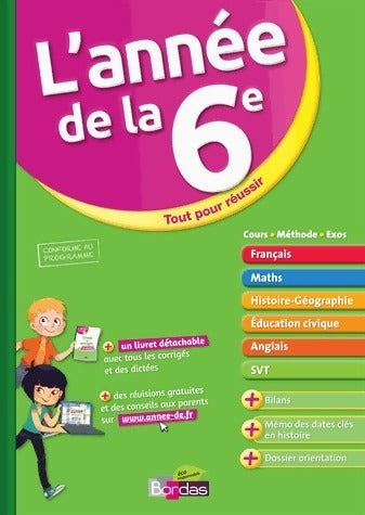 Livrenpoche : L'année de la 6e - Collectif - Livre
