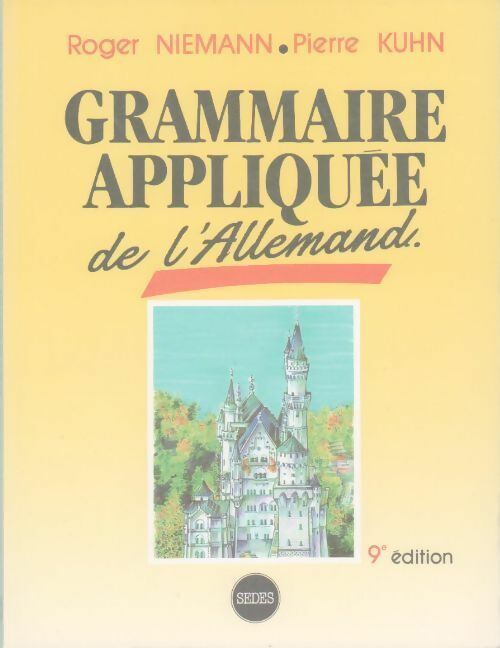 Livrenpoche : Grammaire appliquée de l'allemand - Roger Niemann - Livre