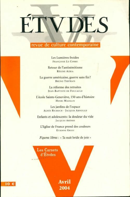 Livrenpoche : Etudes n°400-4 - Collectif - Livre